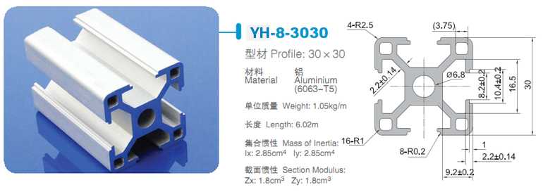 3030工業鋁型材